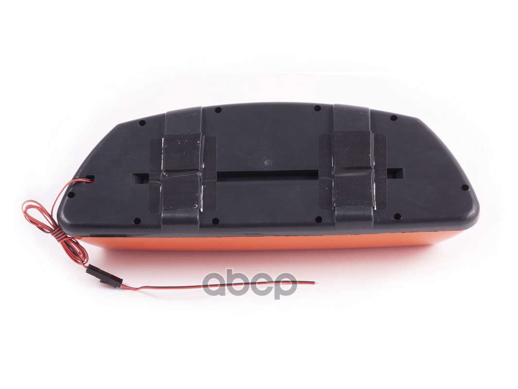 Знак Taxi 12 В на крышу на магните шашечки 6 светодиодов оранжевый DolleX 137547