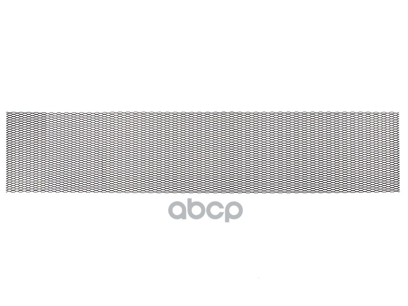 Облицовка радиатора (сетка) алюминий 100 х 20 см черная ячейки 20 х 6 мм (сота) Dollex 071265