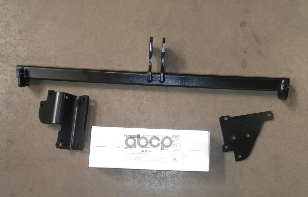 Фаркоп Nissan Qashqai 2007-2014, в т.ч. Qashqai+2 крепление шара на двух болтах