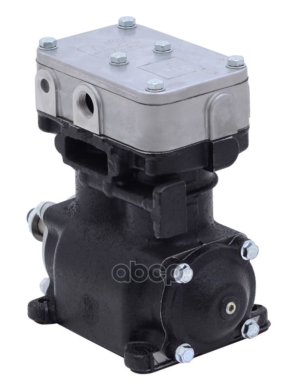 Компрессор МАЗ,УРАЛ дв.ЯМЗ,ММЗ (2 цилиндровый) жид. охлаж. шкив 172мм 275л/мин. АЙК-МОТО №