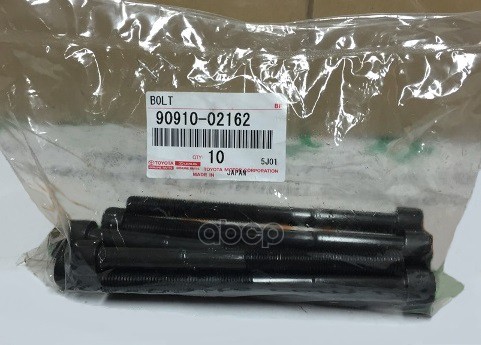 Болт головки блока цилиндров TOYOTA 1-2AZFE/1-4GRFE 03- TOYOTA арт. 90910-02162