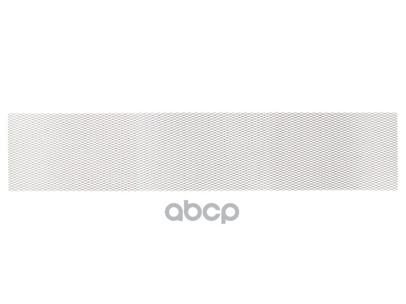 Облицовка радиатора (сетка) алюминий 100 х 40 см серебро ячейки 16 х 6 мм DolleX 071281