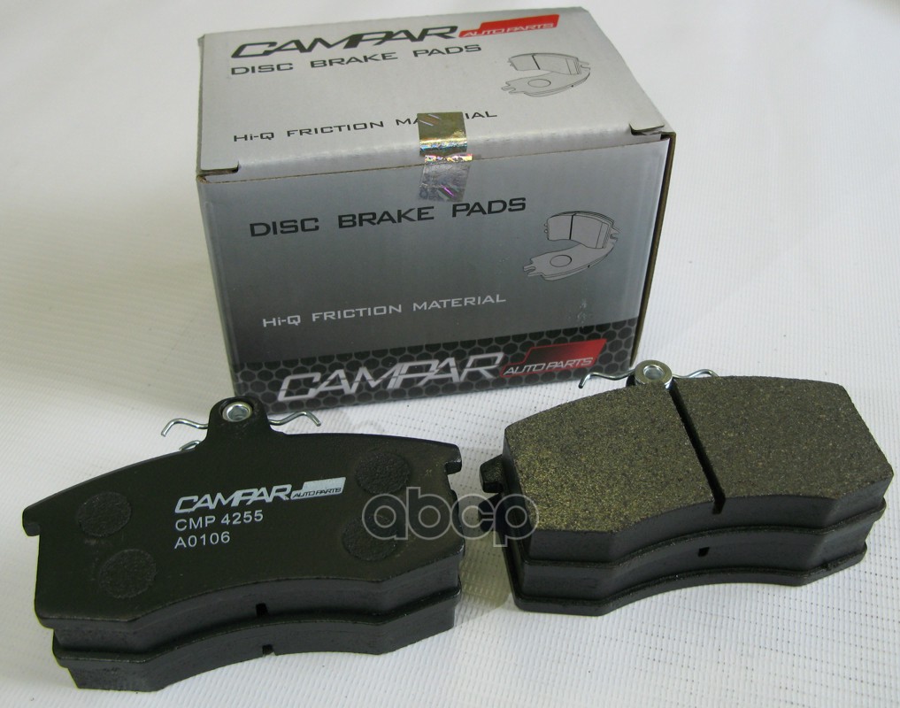 Колодки Торм. Передние 2108 "Campar" (Cmp4255) CAMPAR AUTOPARTS арт. CMP4255