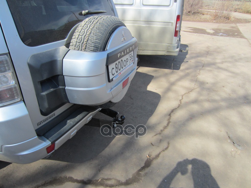 Фаркоп Mitsubishi Pajero IV 2007-2020 фланцевое крепление шара