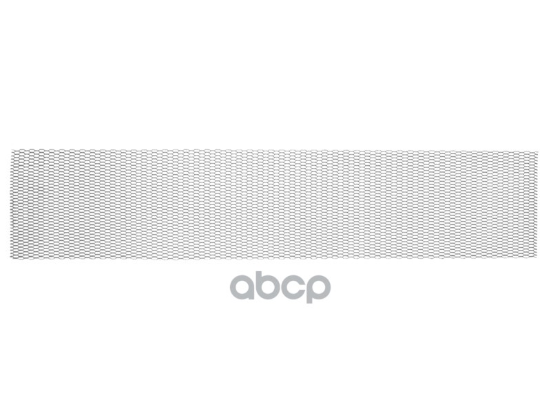 Облицовка радиатора (сетка) алюминий 100 х 20 см серебро ячейки 20 х 6 мм (сота) DolleX 071259