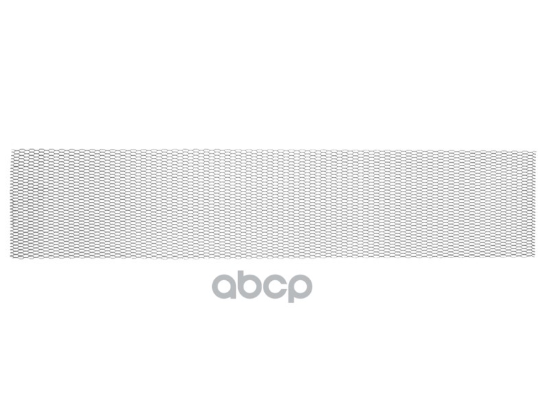 Облицовка радиатора (сетка) алюминий 100 х 30 см серебро ячейки 20 х 6 мм (сота) Dollex 071271