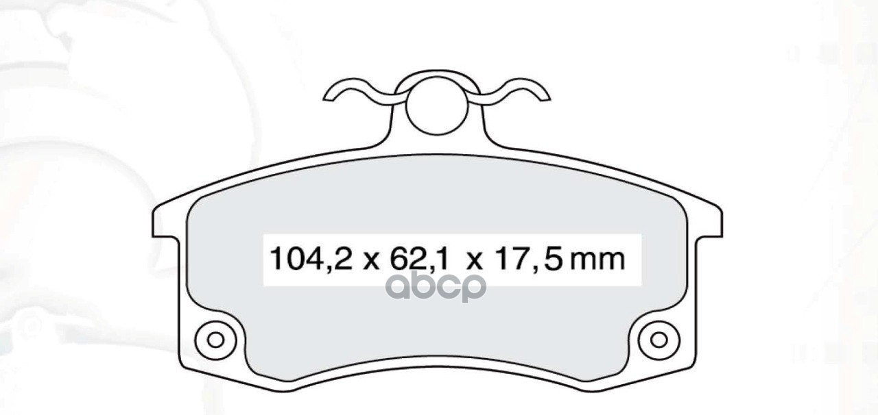 Колодки тормозные дисковые DAFMI SEMI METALLIC, к-т , ( ЛАДА ВАЗ-2110) D140SM_Д1