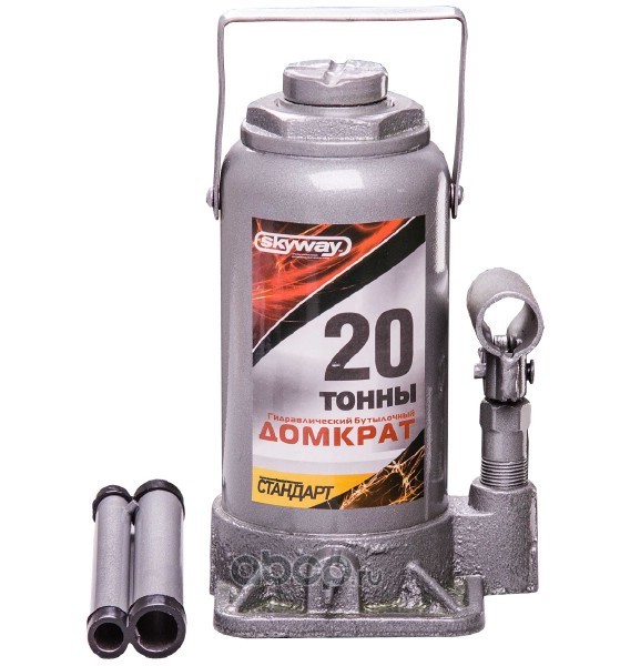 Skyway S01804030 Домкрат гидравлический бутылочный SKYWAY СТАНДАРТ 20т h 225-430мм