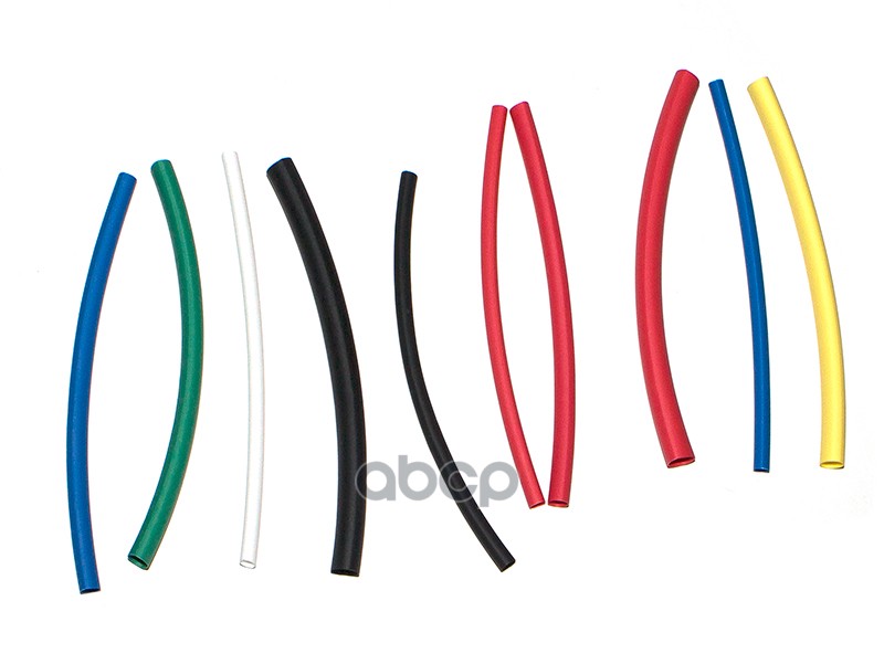 Трубка термоусадочная набор цветные 10 шт. 3-6 мм Dollex 083045 Rexant