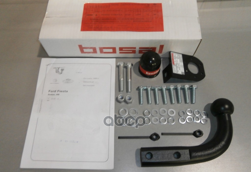 Фаркоп Ford Fiesta седан/хетчбек 2015-2019 крепление шара на двух болтах