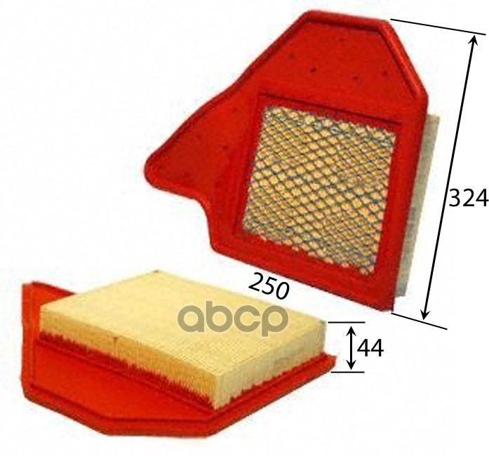 Фильтр возд.CHRYSLER TOWN&COUNTRY 2013- JS Asakashi арт. A53001