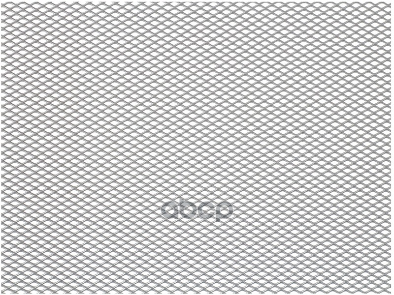 СЕТКА декоративная  (100 40см)   серебро (ячейки 6мм х 3.5мм)