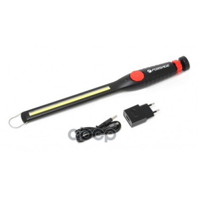 Лампа! Светодиод.аккум. На Магн.шарнире С Рег.яркости 6W Cob, 410 Lumen, 3.7V, 2500Mah FORSAGE арт. F-01401