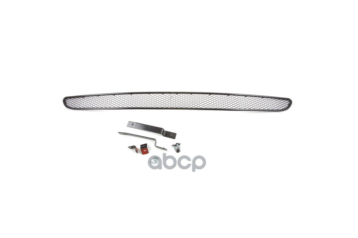 Сетка на бампер внешняя для FORD Eco-Sport 2014-2018, черн., 15 мм / Форд Экоспо