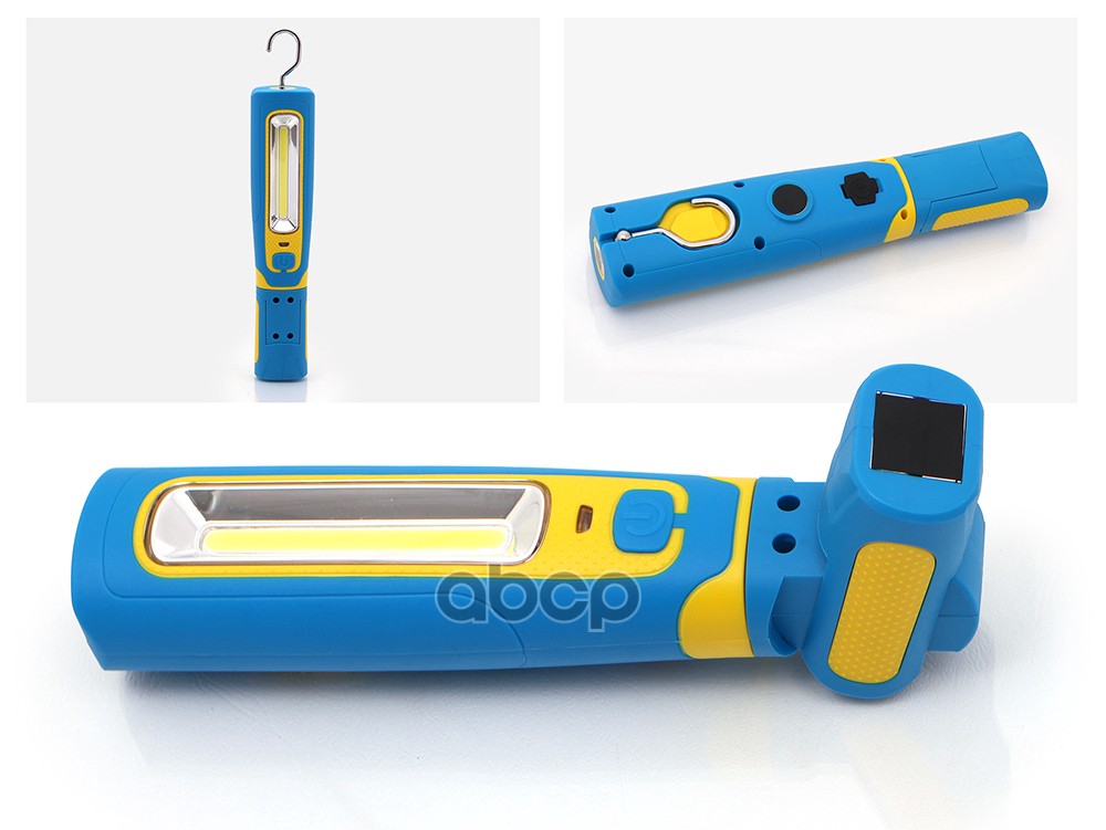 Фонарик инспекционный Li-ion 3.7v магнит, крючок