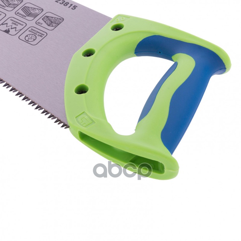 Ножовка по дереву Зубец, 500 мм, 7-8 TPI, зуб 3D, каленый зуб, 2-х компонентна