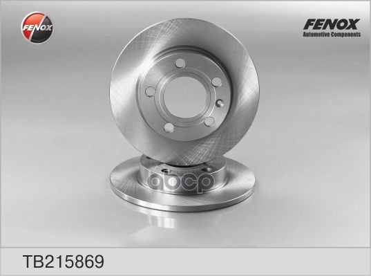 Tb215869 Диск Тормозной! Задн Audi A4 1.6-1.9Tdi 01> FENOX арт. TB215869