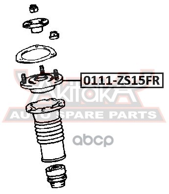 ОПОРА ПЕРЕДНЕГО АМОРТИЗАТОРА ПРАВАЯ