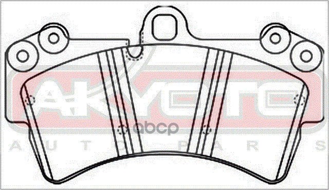Колодки тормозные дисковые передние