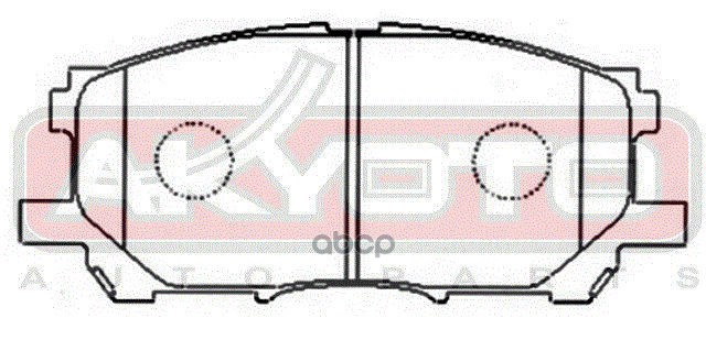 КОЛОДКИ ТОРМОЗНЫЕ ДИСКОВЫЕ ПЕРЕДНИЕ КЕРАМИЧЕСКИЕ