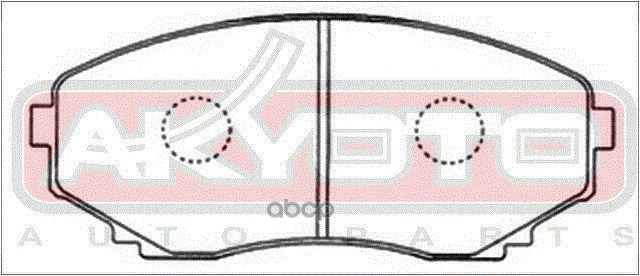 КОЛОДКИ ТОРМОЗНЫЕ ДИСКОВЫЕ ПЕРЕДНИЕ