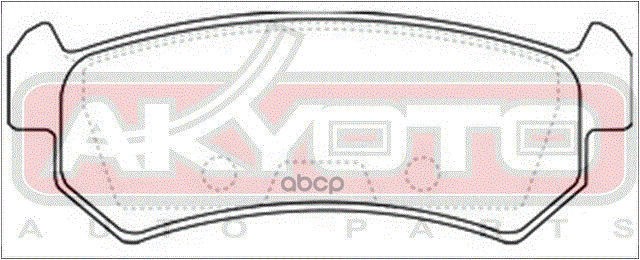 КОЛОДКИ ТОРМОЗНЫЕ ДИСКОВЫЕ ЗАДНИЕ