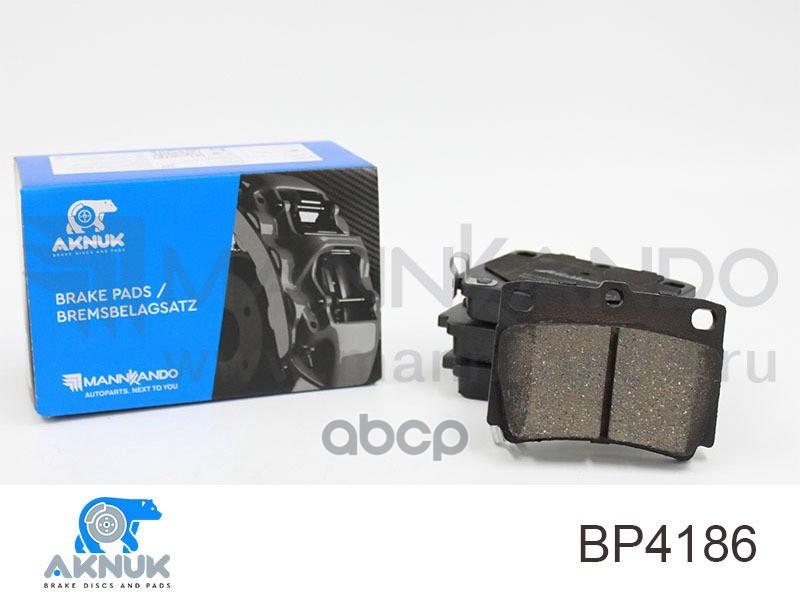 Колодки тормозные, комплект Mitsubishi Pajero II (V3_W, V2_W, V4_W), 12/90 -/ Pa