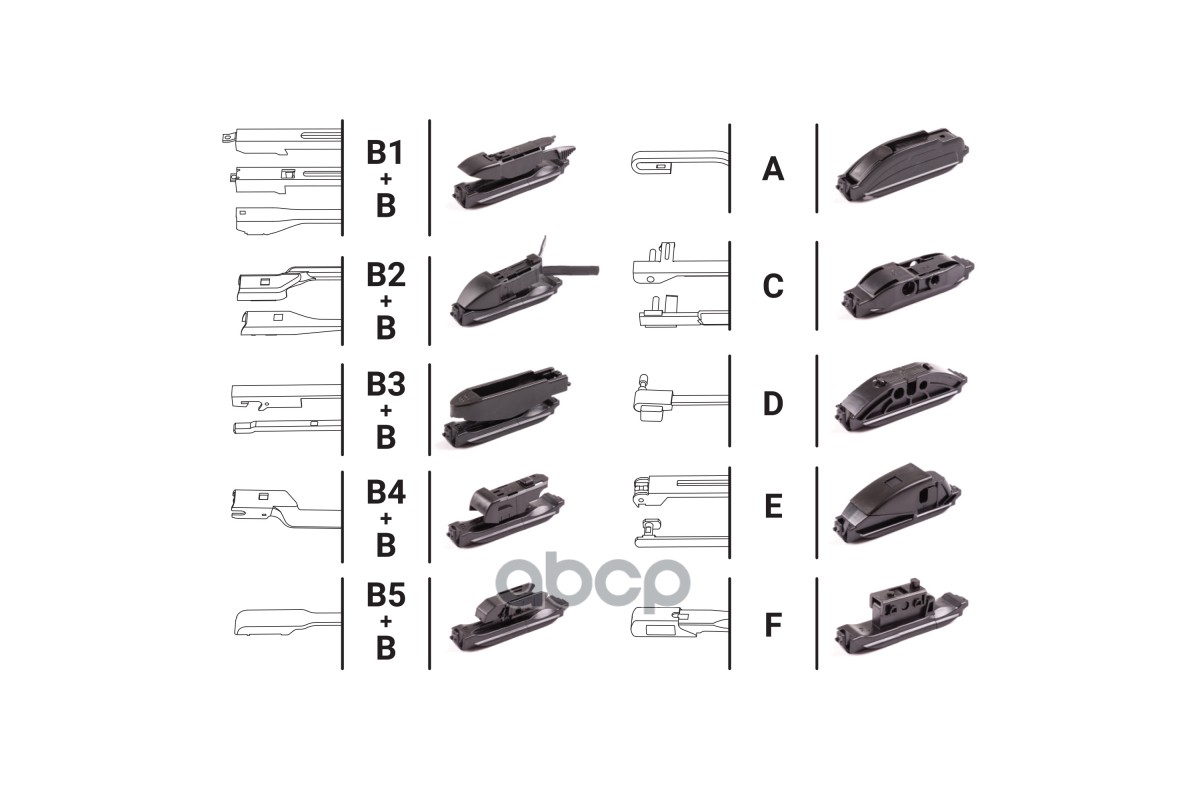 Щетка стеклоочистителя бескаркасная Autoprofi 15