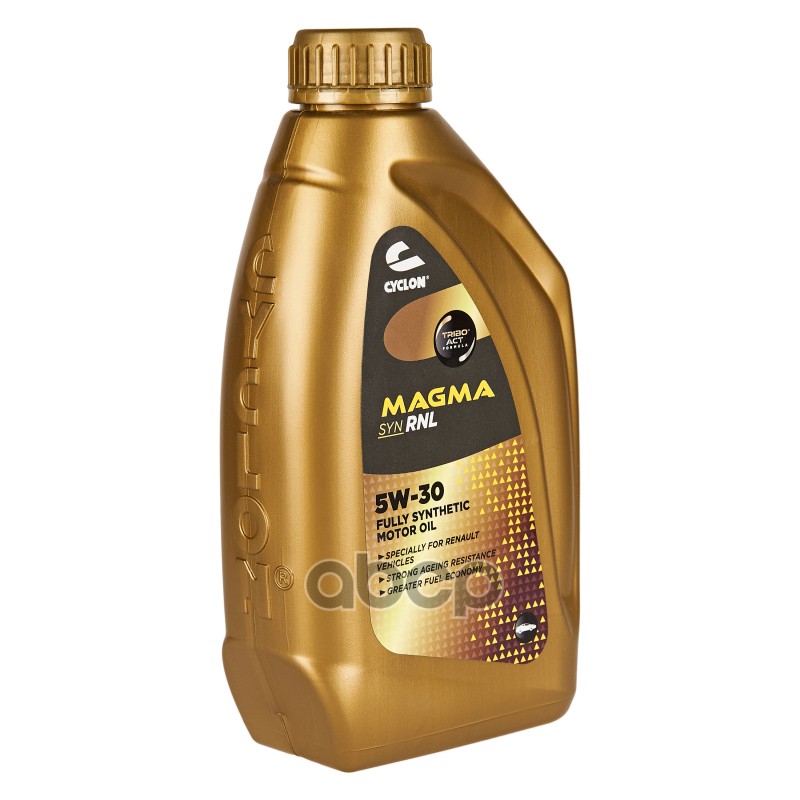 Масло моторное синтетическое CYCLON MAGMA SYN RNL 5W30, 1л