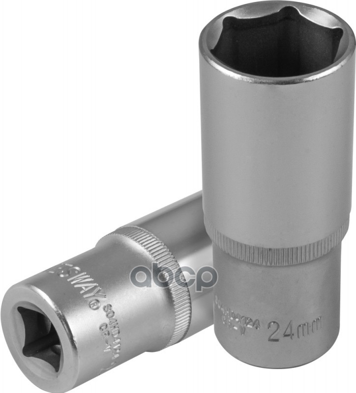 Головка Торцевая! Глубокая 1/2''Dr, 24 Мм Jonnesway арт. S04HD4124