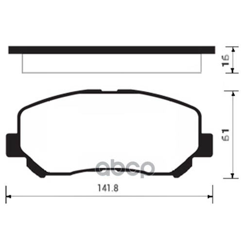 Колодки тормозные передние 5