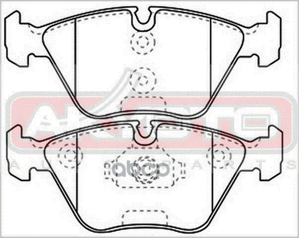 Колодки торм.пер. (WVA 20968 19,0 mm.) BMW 3 E36 3.0/3.2 01/94-02/98/5 E34 1.8-4.0/TD 01/8809/95/7 E32 3.0-5.0/V8 12/86-09/94/Z3 M3.2 03/97-06/01