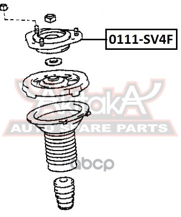 Опора амортизатора