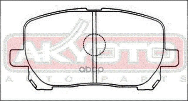 КОЛОДКИ ТОРМОЗНЫЕ ДИСКОВЫЕ ПЕРЕДНИЕ
