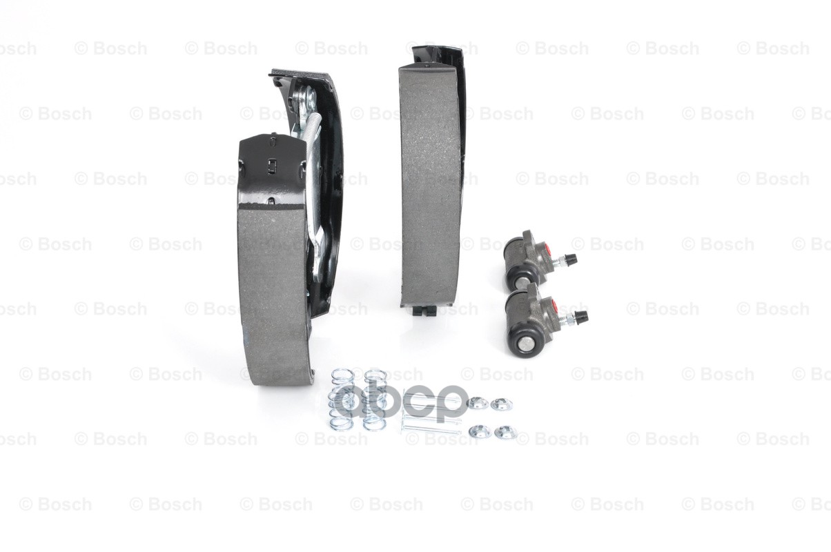 Комплект колодок барабанных  с тормозным цилиндром