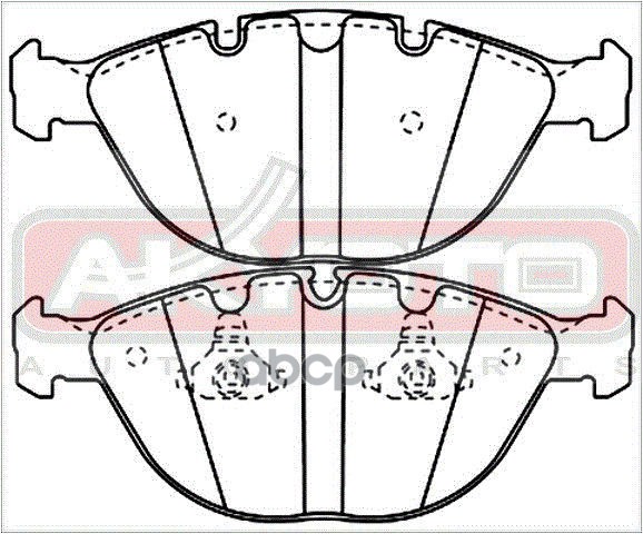 КОЛОДКИ ТОРМОЗНЫЕ ДИСКОВЫЕ ПЕРЕДНИЕ