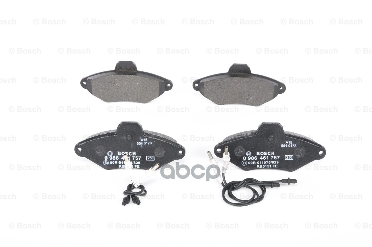 0 986 461 757 Колодки Дисковые Передние! Citroen Xantia 1.6I-2.0I/1.9D/Td 93-03 Bosch арт. 0986461757