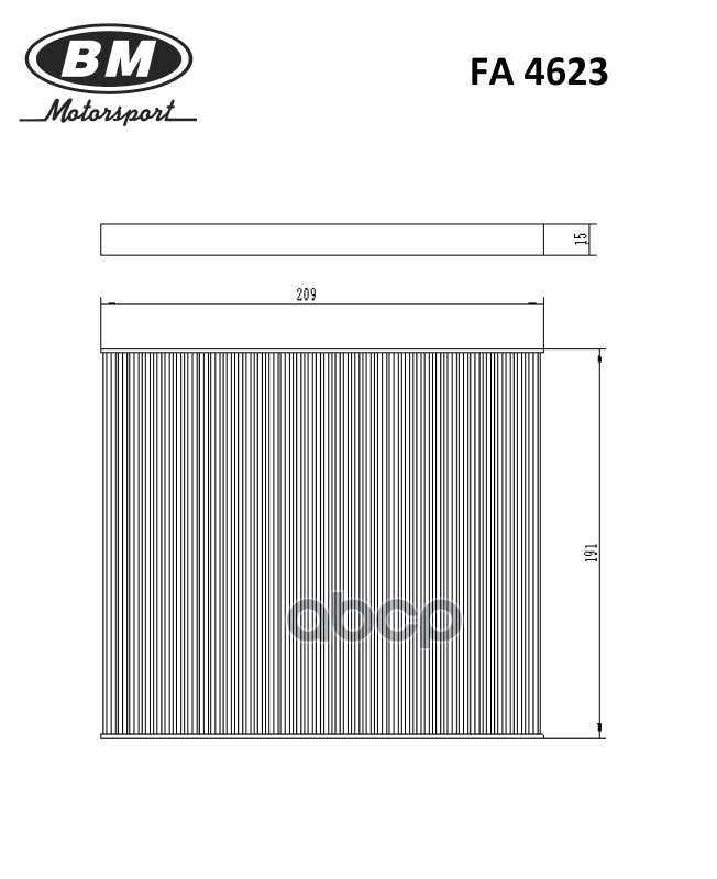 Фильтр салонный RIO хэтчбек III, SOLARIS хэтчбек, >2010  FA 4623