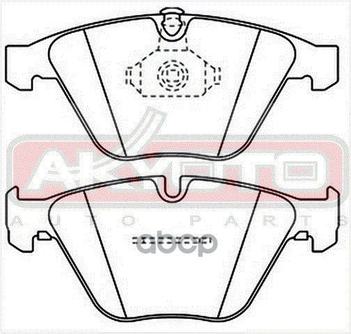 КОЛОДКИ ТОРМОЗНЫЕ ДИСКОВЫЕ ПЕРЕДНИЕ