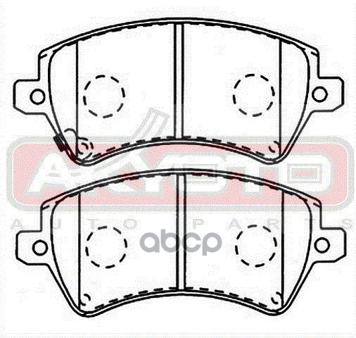 КОЛОДКИ ТОРМОЗНЫЕ ДИСКОВЫЕ ПЕРЕДНИЕ