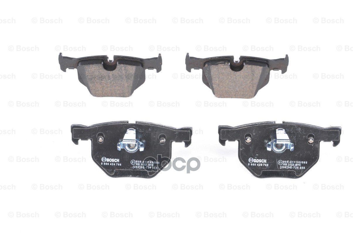 0 986 424 766 381 60 !Колодки Дисковые З Bmw E60 2.0I-4.5I/3.0D 03> Bosch арт. 0986424766