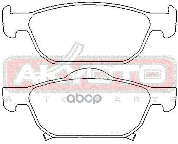 КОЛОДКИ ТОРМОЗНЫЕ ДИСКОВЫЕ ПЕРЕДНИЕ