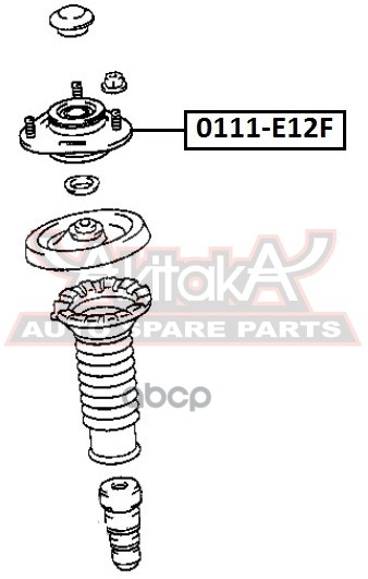 ОПОРА ПЕРЕДНЕГО АМОРТИЗАТОРА