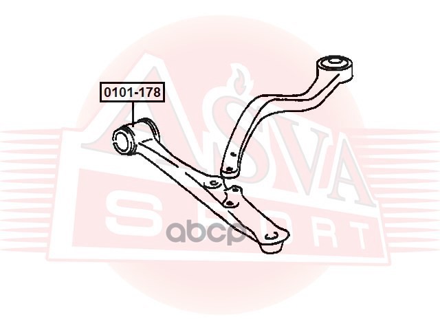 САЙЛЕНТБЛОК ПЕРЕДНЕГО НИЖНЕГО РЫЧАГА