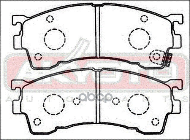 Колодки,тормозные,FR, MZ,Cronos,Clef,MX-6,Capella,92-,FR