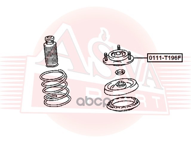 ОПОРА ПЕРЕДНЕГО АМОРТИЗАТОРА