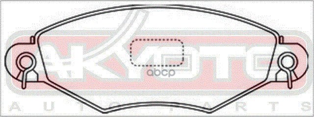 КОЛОДКИ ТОРМОЗНЫЕ ДИСКОВЫЕ ПЕРЕДНИЕ