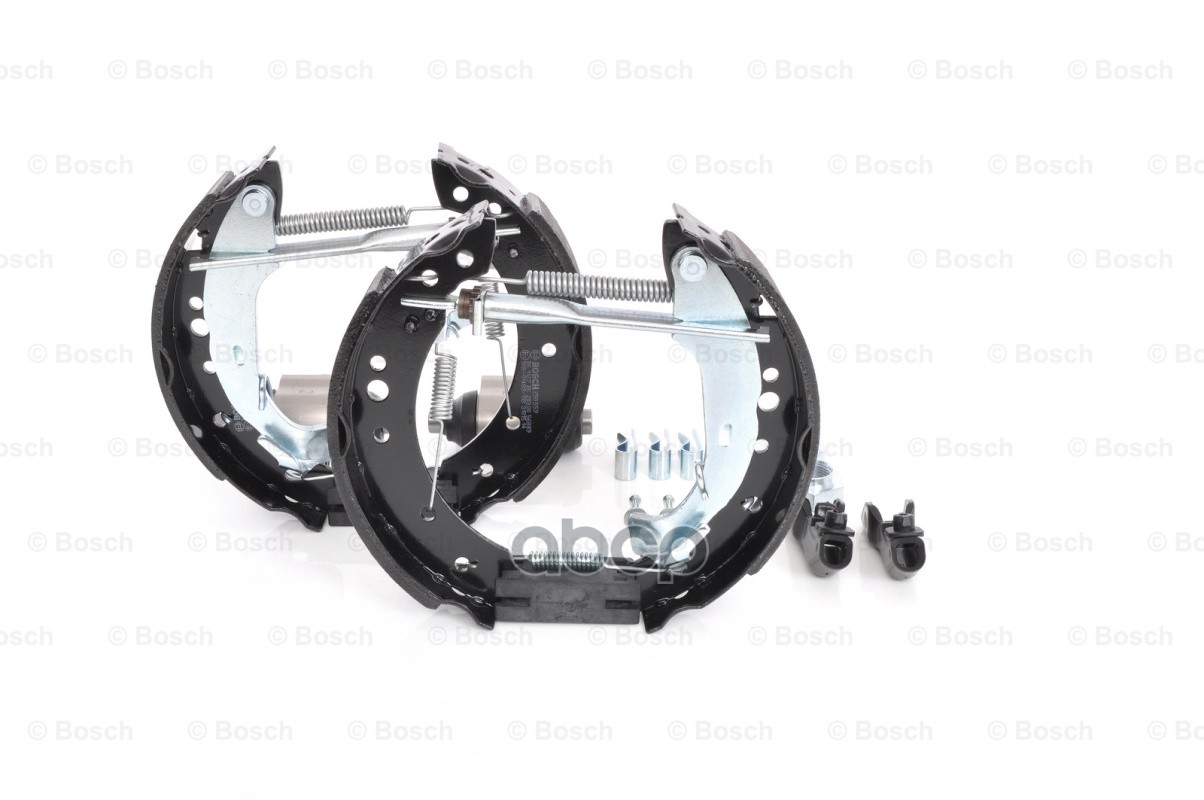 Комплект колодок барабанных  с тормозным цилиндром