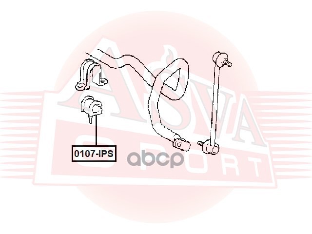 ВТУЛКА ПЕРЕДНЕГО СТАБИЛИЗАТОРА D24