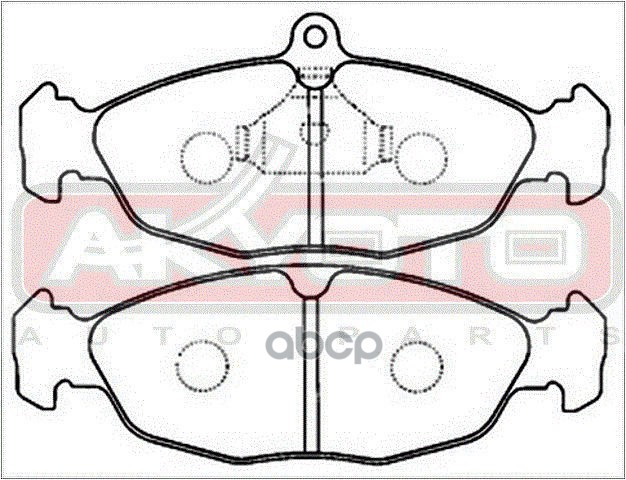 КОЛОДКИ ТОРМОЗНЫЕ ДИСКОВЫЕ ПЕРЕДНИЕ